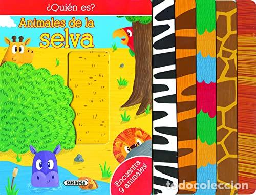 Libros: Animales de la selva - Susaeta, Equipo