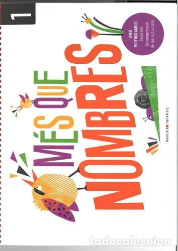 books: M&eacute;s que nombres - Departament d'Edicions Educatives de Baula