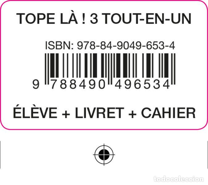 Libros: TOPE LA! 3&ordm;ESO TOUT EN UN ELEVE+CAH+LIV+COD 21 - VARIOS AUTORES