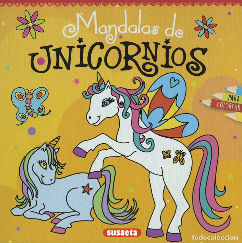 Libri: MANDALAS DE UNICORNIOS PARA COLOREAR - VV.AA.