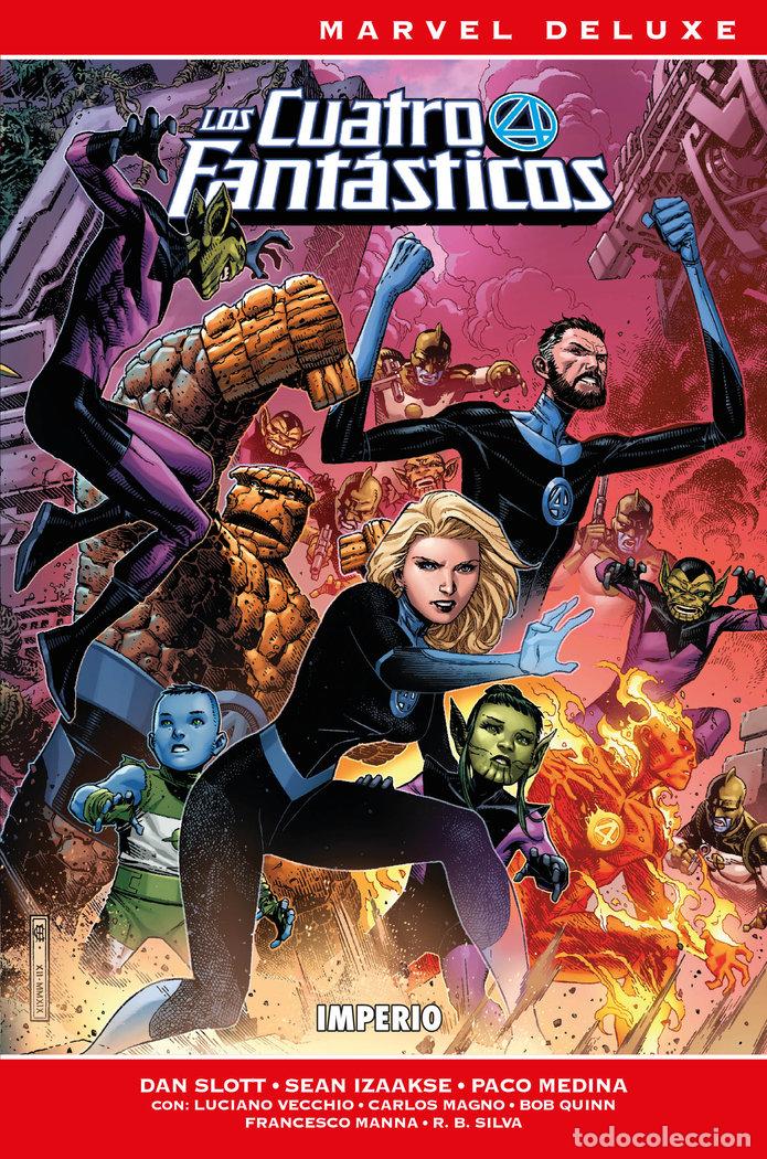 Livros: LOS 4 FANTASTICOS DE DAN SLOTT 2 IMPERIO - R B SILVA