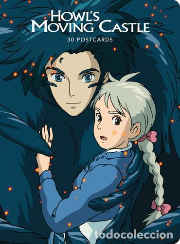 books: Studio Ghibli Howl's Moving Castle: 30 Postcards - Studio Ghibli