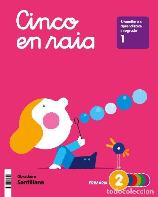 Livres: LENGUA 2&ordm;EP GALICIA PAUTA 23 CINCO EN RAYA - AA.VV