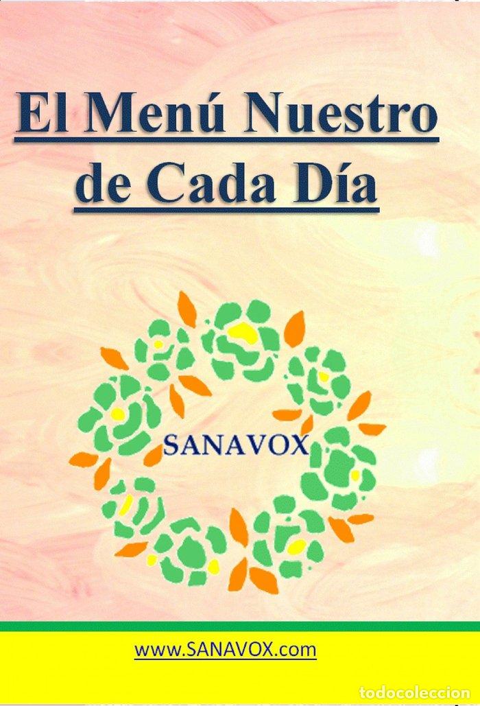 Libri: EL MENU NUESTRO DE CADA DIA - SAMPERE VILET, MERCEDES ROSARIO