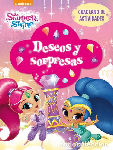 Livros: Shimmer & Shine. Actividades - Deseos y sorpresas - Nickelodeon