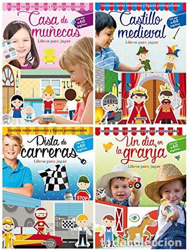 Libros: Libros para jugar (4 t&iacute;tulos) - Susaeta, Equipo