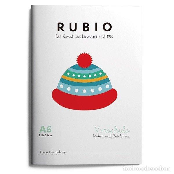 Libri: RUBIO EI VORSCHULE MALEN ZEICHNEN A6 (5 A 6 A&Ntilde;OS) - VARIOS AUTORES
