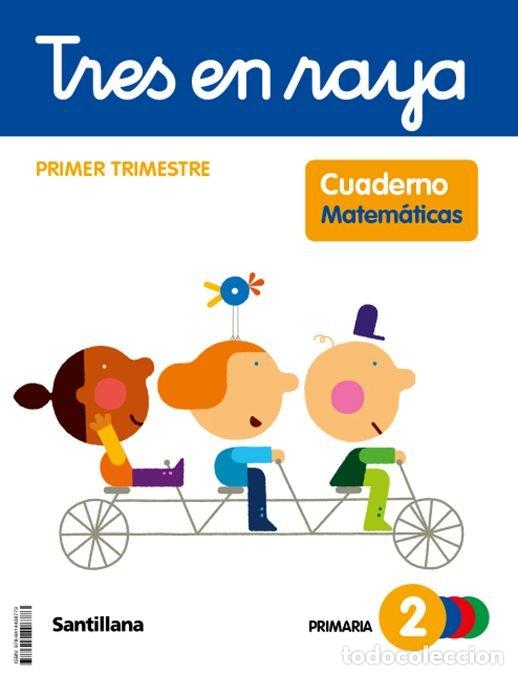 Livres: MATEMATICAS CUADERNO 1 2&ordm;EP 23 TRES EN RAYA - AA.VV