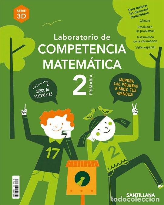 Libri: LABORATORIO COMPETENCIA MATEMATICA 2&ordm;EP 3D 20 ENTRENATE - VARIOS AUTORES