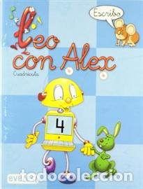 Livros: LEO CON ALEX ESCRITURA 4 CUADRICULA - AA..VV
