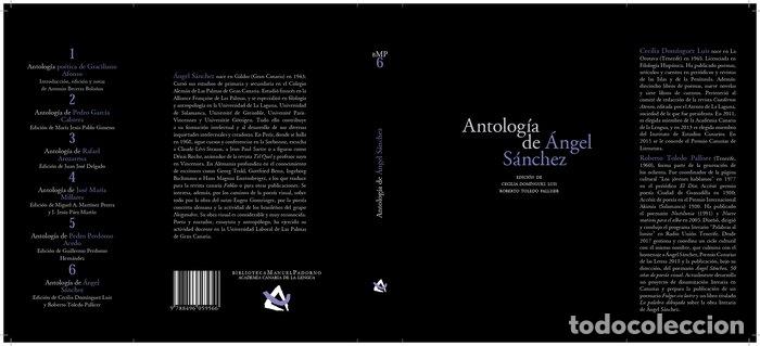 Libros: ANTOLOGIA DE ANGEL SANCHEZ - DOM&iexcl;NGUEZ LUIS, CECILIA