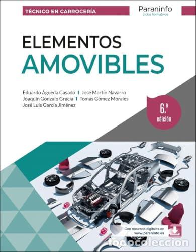 Libros: Elementos amovibles 6.&ordf; edici&oacute;n 2025 - &Aacute;GUEDA CASADO, EDUARDO, GARC&Iacute;A JIM&Eacute;NEZ, JOS&Eacute; LUIS, G&Oacute;MEZ MORA