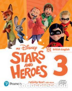 Libri: My disney stars and heroes british edition level 3 activity book with ebinfantil.3er curso - Vivlamb