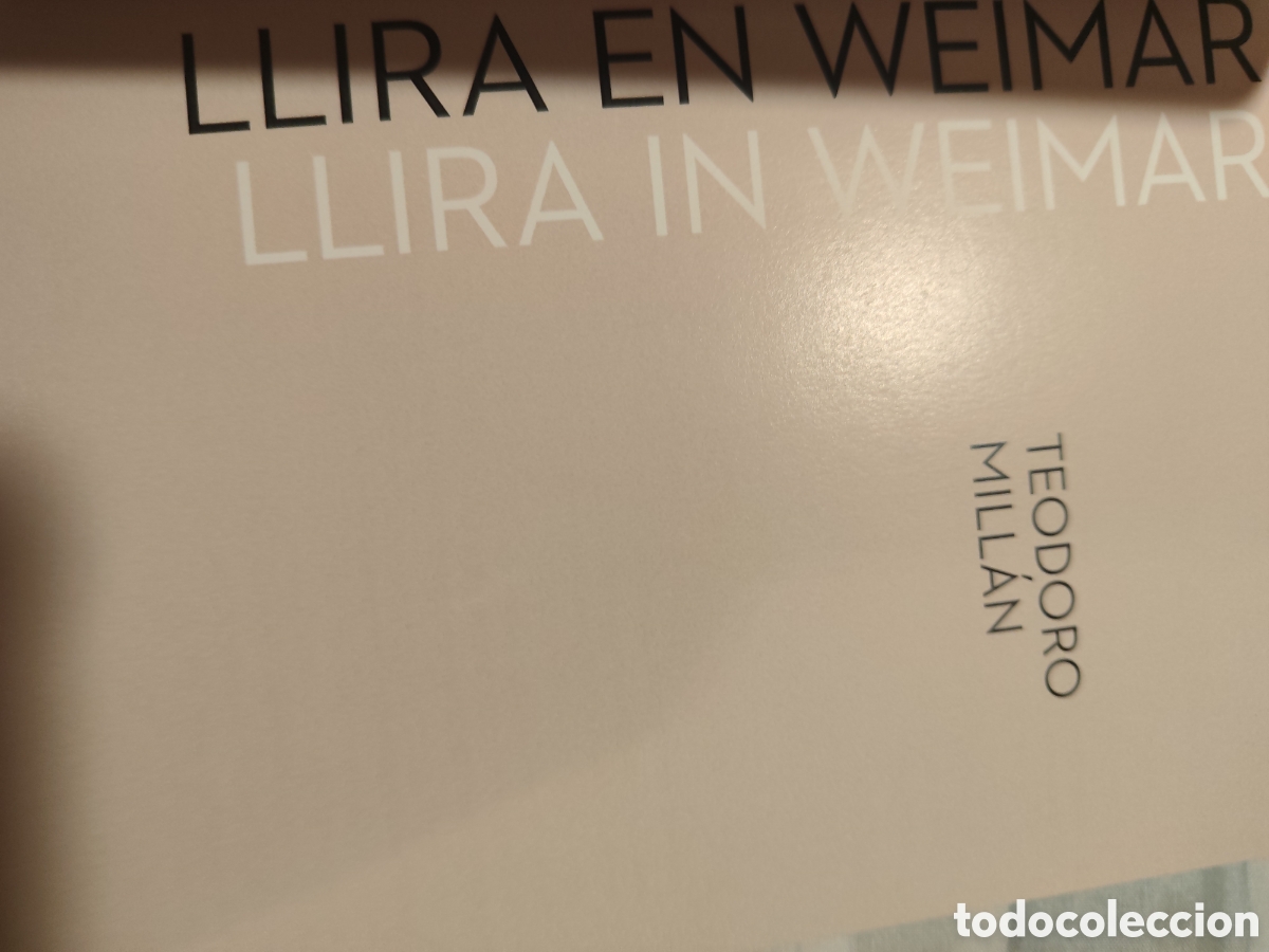 Libros: Llira en Weimar. Teodoro Mill&aacute;n - Foto 3