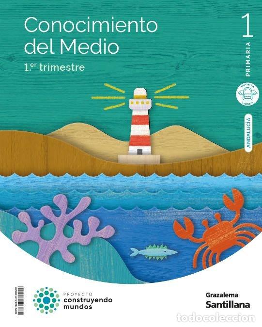 B&uuml;cher: CONOCIMIENTO MEDIO 1&ordm;EP ANDALUCIA M.LIGERA 23 CONSTRU.MUNDO - AA.VV
