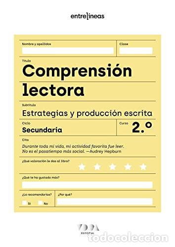 Libros: Entrel&iacute;neas 2. Comprensi&oacute;n lectora, estrategias y producci&oacute;n escrita - Unknown