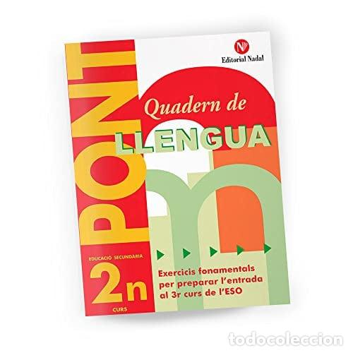 Livros: Pont, Educaci&oacute; Secund&agrave;ria 2n curs Quadern de llengua - Josep M. Bru Roig
