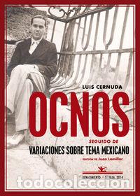 Libros: OCNOS - CERNUDA, LUIS