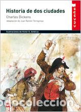 Livros: HISTORIA DE DOS CIUDADES. LECTURAS CUCA&Ntilde;A - Dickens, Charles
