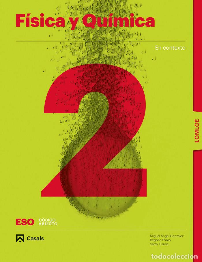 Libros: FISICA QUIMICA 2&ordm;ESO 23 LOMLOE CODIGO ABIERTO - AA.VV