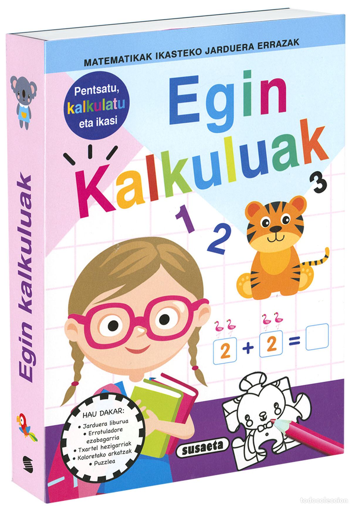 Libros: EGIN KALKULUAK - Ediciones, Susaeta