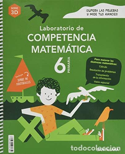 Libros: LABORATORIO COMPETENCIA MATEMATICA 6&ordm;EP 3D 20 ENTRENATE - VARIOS AUTORES