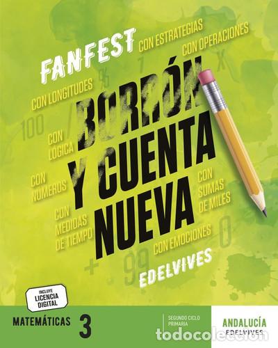 Livres: MATEMATICAS 3&ordm;EP ANDALUCIA 23 FANFEST - AA.VV