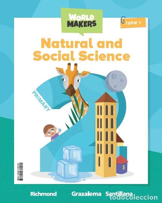 books: NATUAL & SOCIAL SCIENCE 2&ordm;EP ST ANDALUCIA 23 WORLD MAKERS - AA.VV