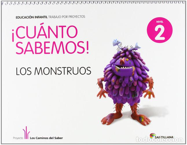 Libros: CUANTO SABEMOS NIVEL 2 LOS MONSTRUOS - AAVV - Foto 1