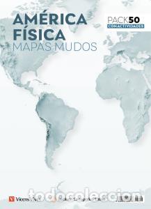 Libri: Mapas mudos america fisica pack 50 actividades - .