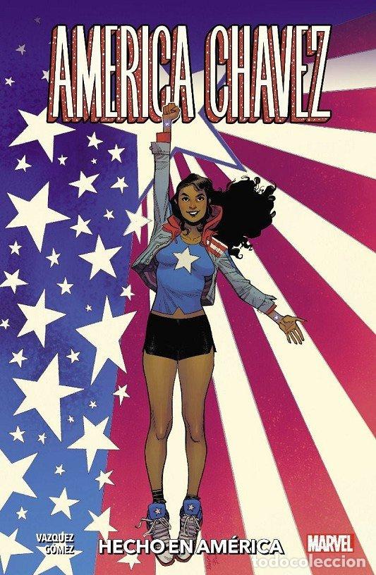 Libri: 100% MARVEL COEDICIONES AMERICA CHAVEZ HECHO EN AMERICA - VAZQUEZ, KALINDA
