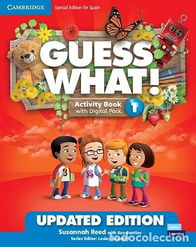books: GUESS WHAT 1&ordm;EP WB FOR SPAIN UPDATED WITH DIGITAL 22 - VARIOS AUTORES