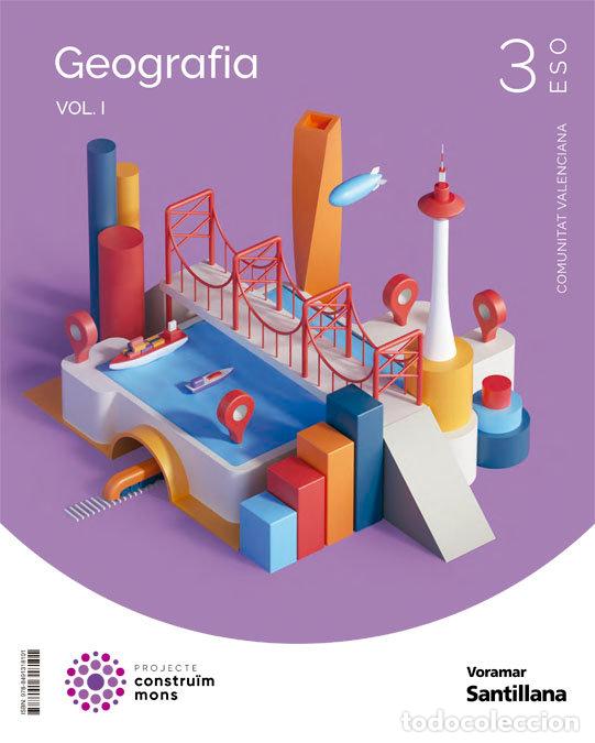 Livres: GEOGRAFIA 3&ordm;ESO VALENCIA 22 CONSTRUIM MONS - AA.VV