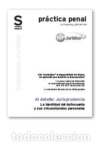 B&uuml;cher: LA IDENTIDAD DEL DELINCUENTE Y SUS CIRCUNSTANCIAS PERSONALE - AA.VV