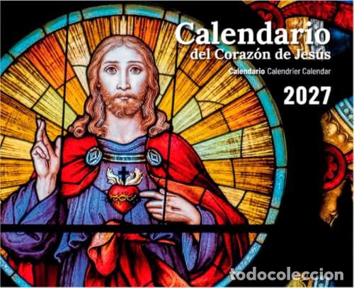 Livres: Calendario del Coraz&oacute;n de Jes&uacute;s 2027 - Pared con faldillas - Grupo de Comunicaci&oacute;n Loyola.