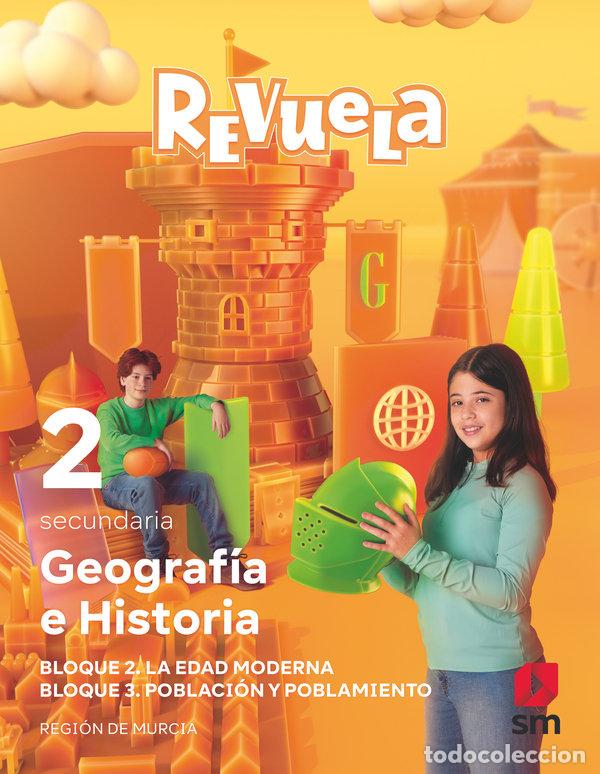 Livres: GEOGRAFIA E HISTORIA BLOQ 2&ordm;ESO MURCIA REVUELA 23 - AA.VV