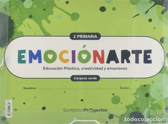 Libri: PLASTICA 2&ordm;EP CUAD+FICHAS VERDE 19 EMOCIONARTE - VARIOS AUTORES