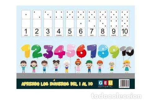 Libri: LAMINA APRENDO LOS NUMEROS DEL 1 AL 10 - AA.VV