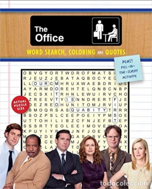 Libri: THE OFFICE WORD SEARCH, COLORING AND QUOTES - EDITORS OF THUNDER BAY PRESS