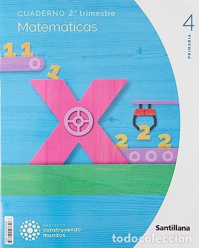 Livres: MATEMATICAS CUADERNO 2 4&ordm;EP 23 CONSTRUYENDO MUNDOS - AA.VV