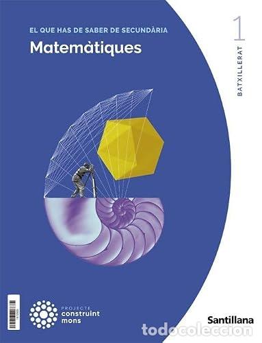 Livres: MATEMATIQUES GENERALS 1 BTX CONSTRUINT MONS - .