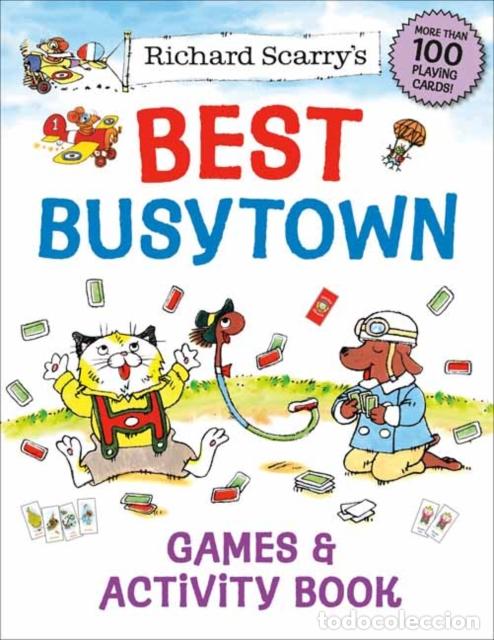 Libros: RICHARD SCARRYS BEST BUSYTOWN GAMES & ACT - SCARRY, RICHARD