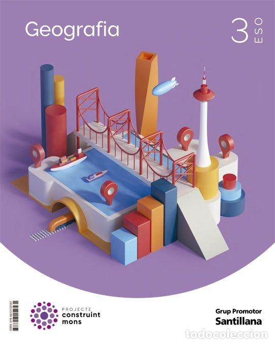 Livros: GEOGRAFIA 3&ordm;ESO CATALAN 22 CONSTRUINT MONS - AA.VV