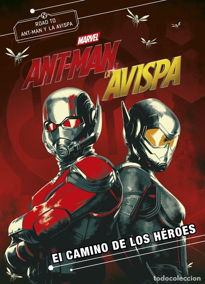 Livros: ANT-MAN Y LA AVISPA NOVELA EL CAMINO DE LOS HEROES - MARVEL