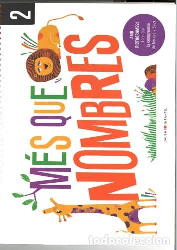 Livros: Quadern M&eacute;s que nombres 2 Infantil - Departament d'Edicions Educatives de Baula