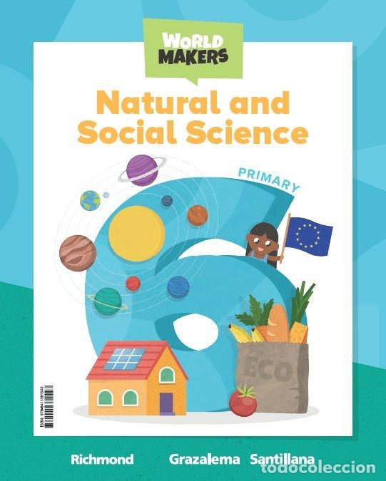 Livros: NATURAL & SOCIAL SCIENCE 6&ordm;EP ST ANDALUCIA 23 WORLD MAKERS - AA.VV