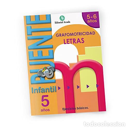 Libros: Letras, Infantil 5 a&ntilde;os grafomotricidad : ejercicios b&aacute;sicos - AAVV