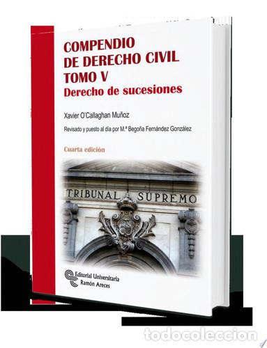 Livros: Compendio de Derecho Civil Tomo V Derecho de sucesiones - Xavier O'Callaghan Mu&ntilde;oz