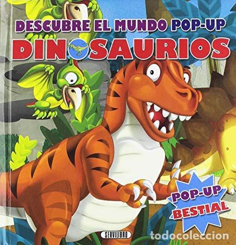 Livros: DESCUBRE EL MUNDO DE LOS DINOSAURIOS - .