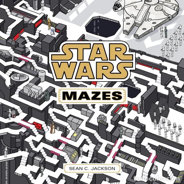 books: STAR WARS MAZES FROM A GALAXY FAR FAR AWA - JACKSON, SEAN C